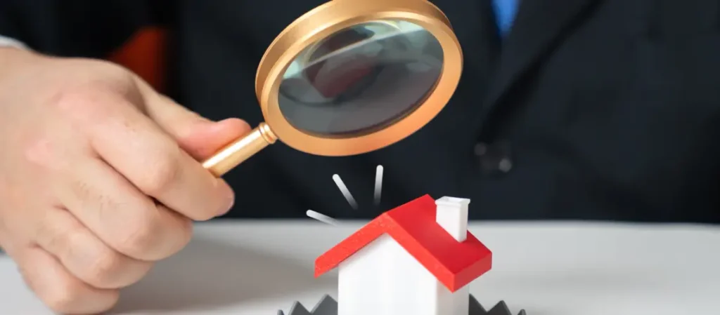 illustration of a residential property valuer assessing a Canberra home